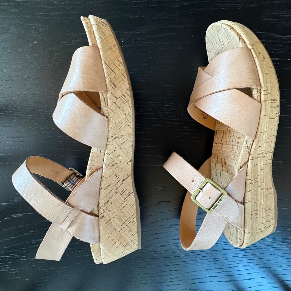 KORK-EASE Women's Myrna 2.0 Ankle Strap Wedge Sandal - Picture 3 of 5